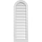 Ekena Millwork Round Top Surface Mount PVC Gable Vent w/ 2"W x 2"P Brickmould Sill Frame, 14"W x 40"H GVPRT14X4003SN - alternate 1